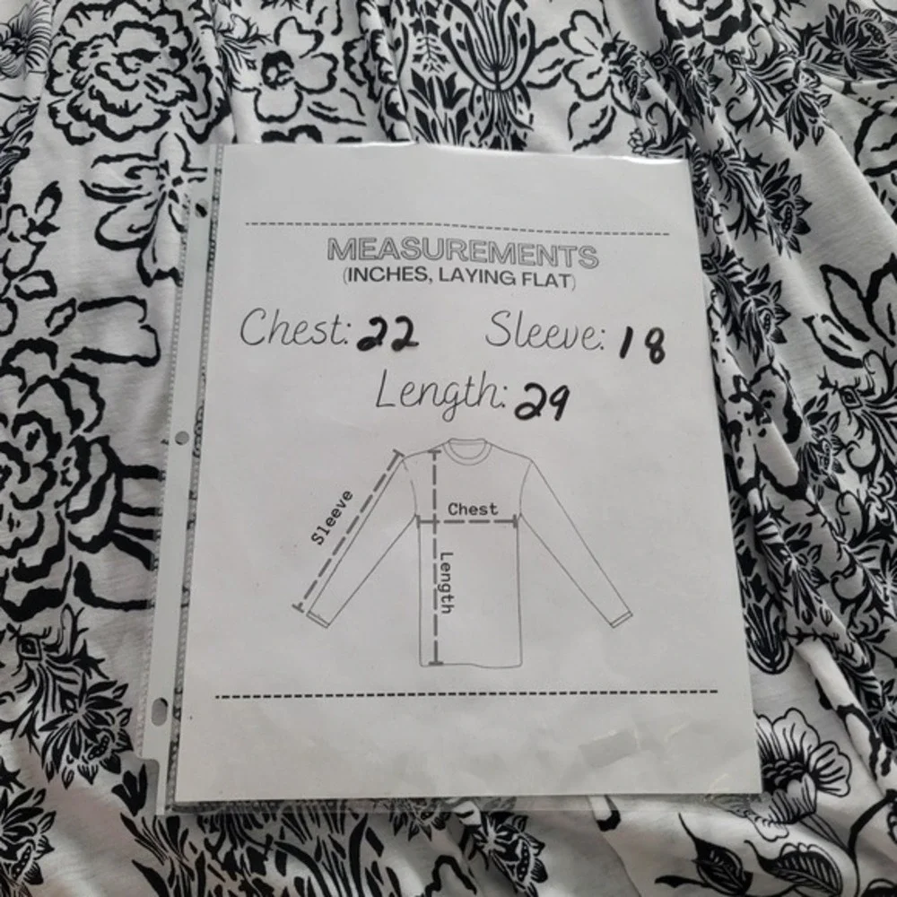 Sara Morgan Open Cardigan‎ Attached Tank L Floral Artsy Boho Office Work Preppy - Picture 7 of 7